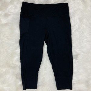 MARIKA TEK - S - Black Capri Leggings